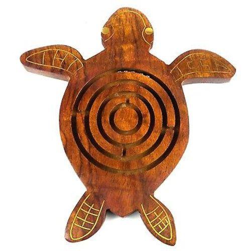 Handmade Wooden Sea Turtle Labyrinth - Matr Boomie - TheHomeToGo