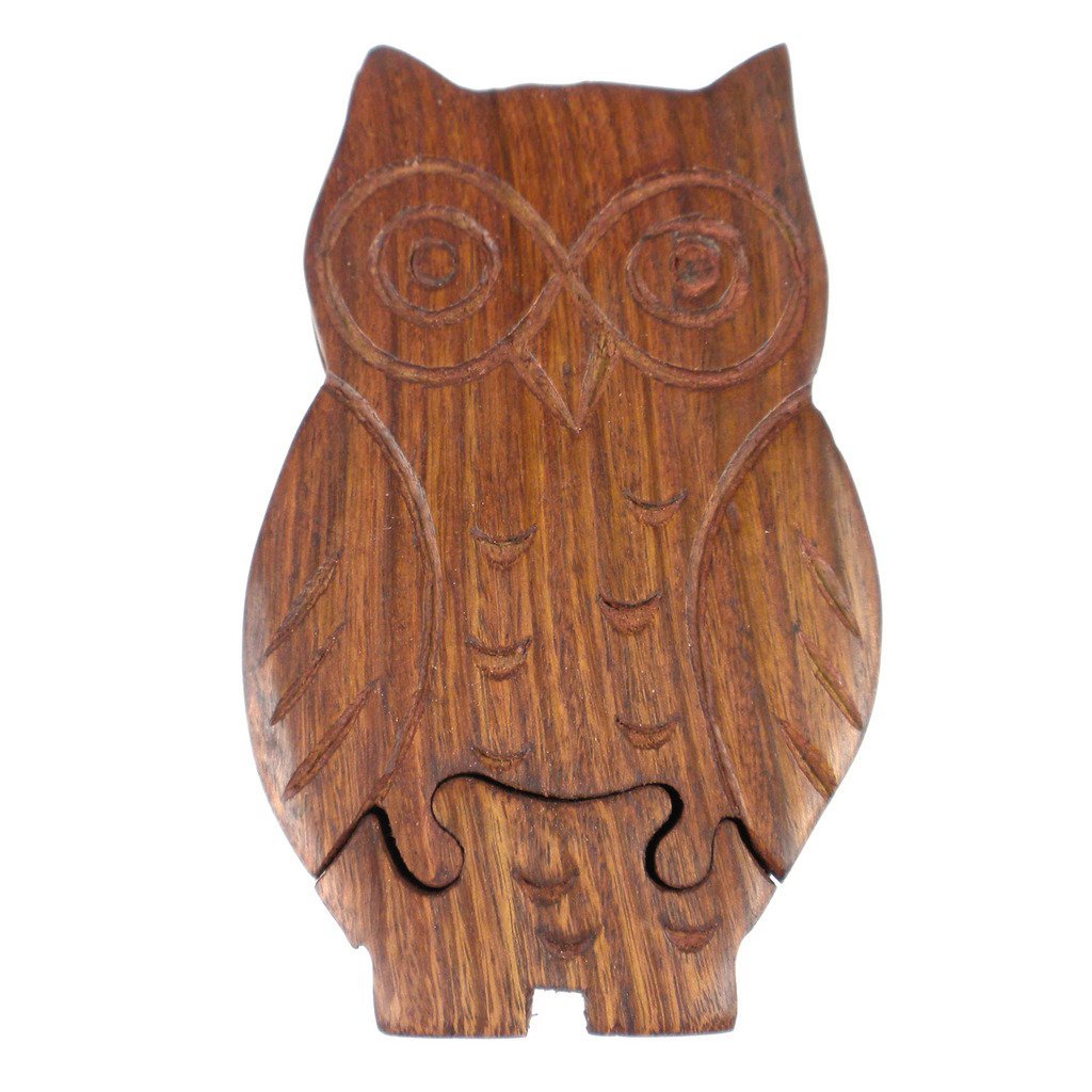 Owl Puzzle Box - Matr Boomie - TheHomeToGo