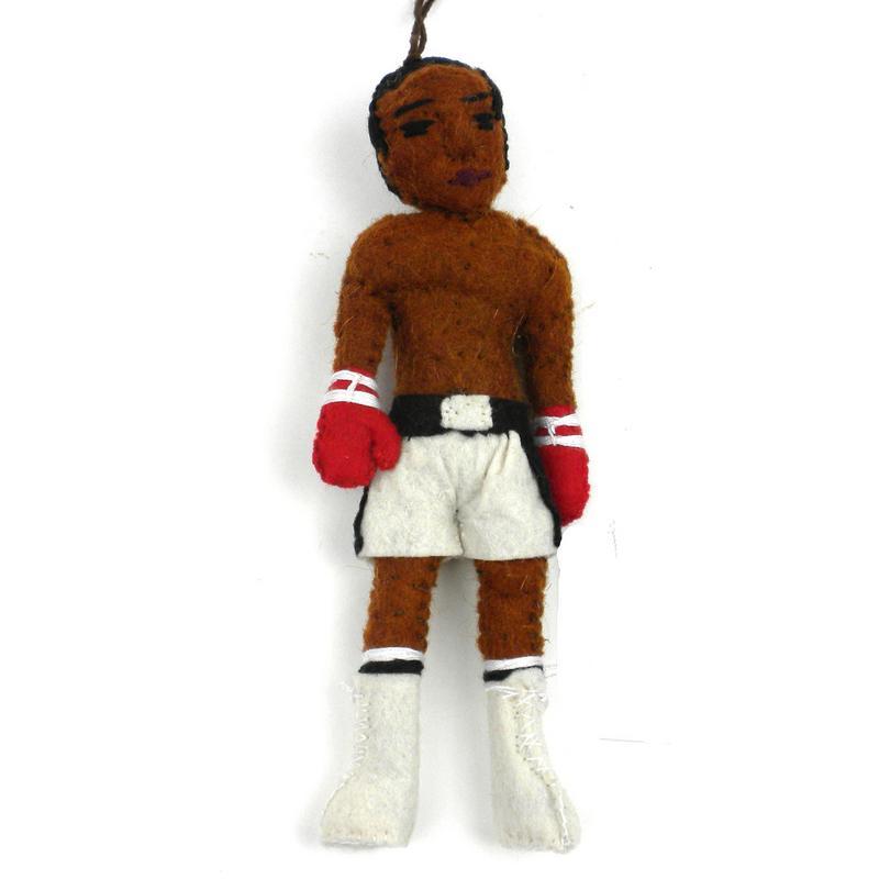 Muhammed Ali Felt Ornament - Silk Road Bazaar (O) - TheHomeToGo