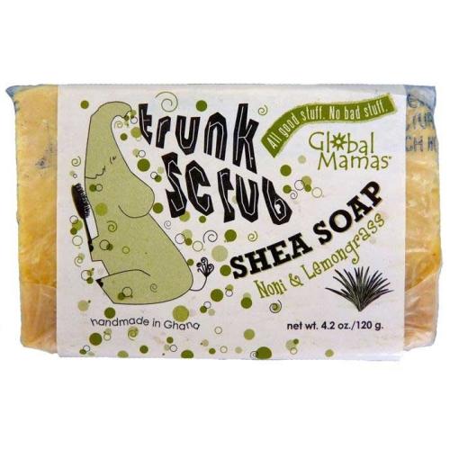 Trunk Scrub Shea Soap - Noni Lemon Grass - Global Mamas (S) - TheHomeToGo