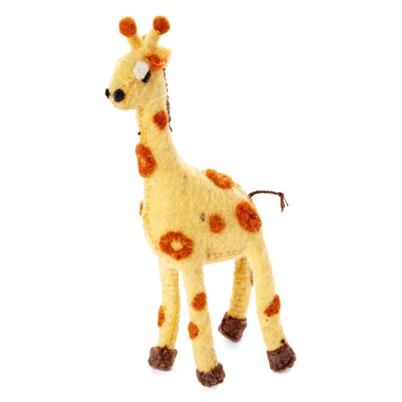 Giraffe Felt Holiday Ornament - Silk Road Bazaar (O) - TheHomeToGo