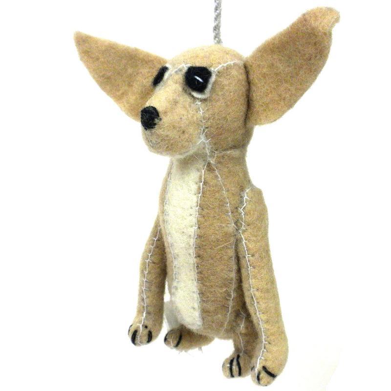 Felt Chihuahua Ornament - Silk Road Bazaar (O) - TheHomeToGo