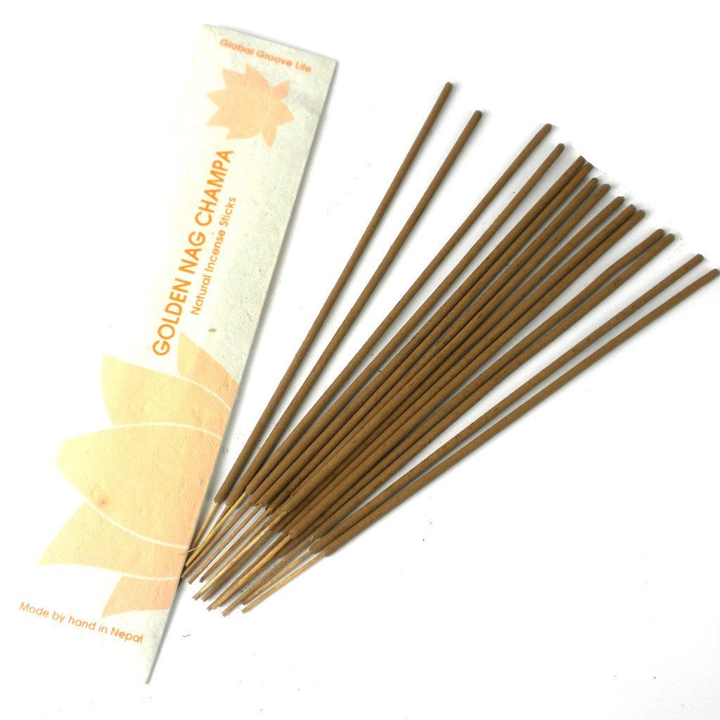 Stick Incense, Golden Nag Champa - - TheHomeToGo