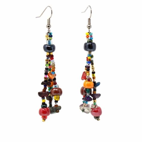 Beach Ball Earring - Multi - Lucias Imports (J) - TheHomeToGo