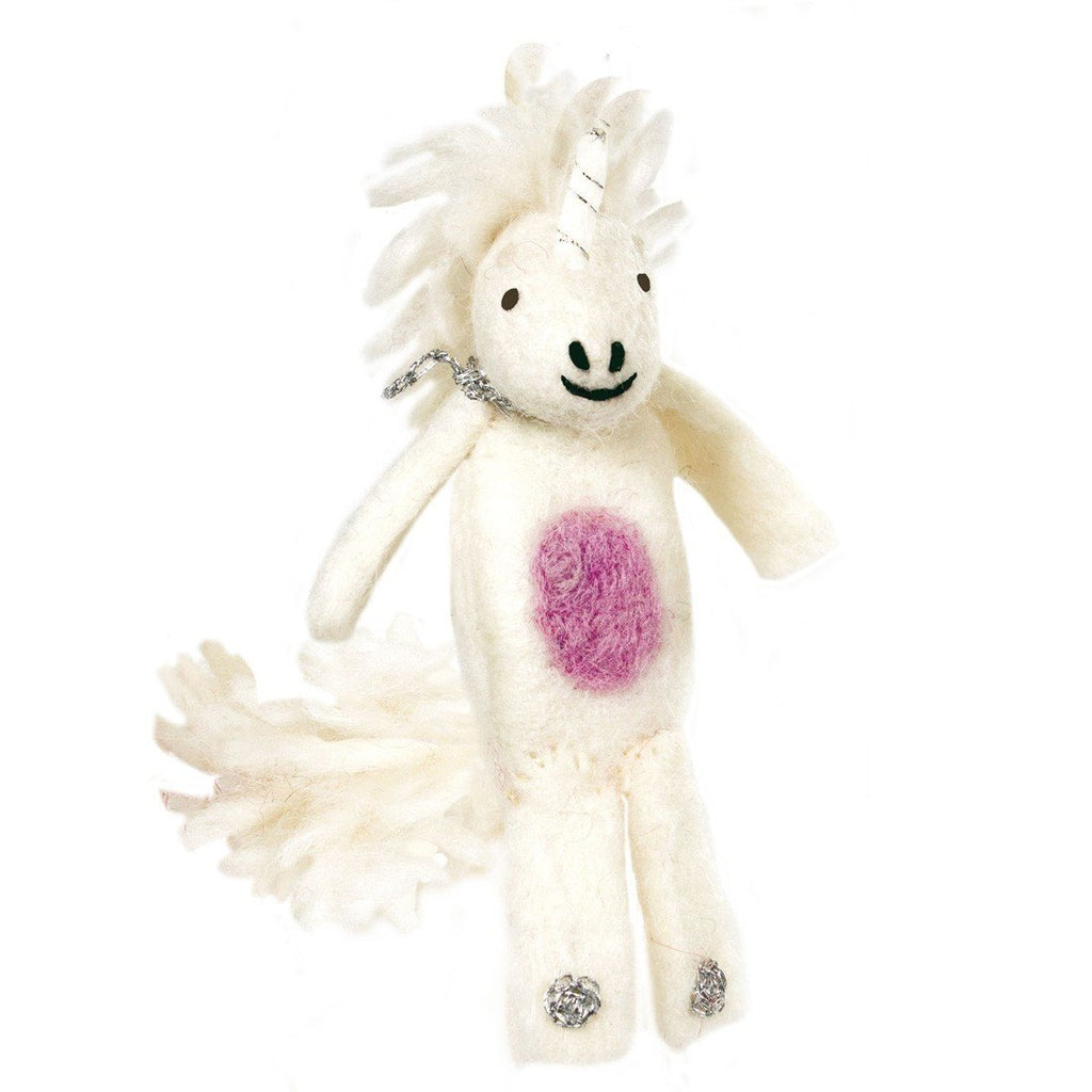 Woolie Finger Puppet - Unicorn - Wild Woolies (T) - TheHomeToGo