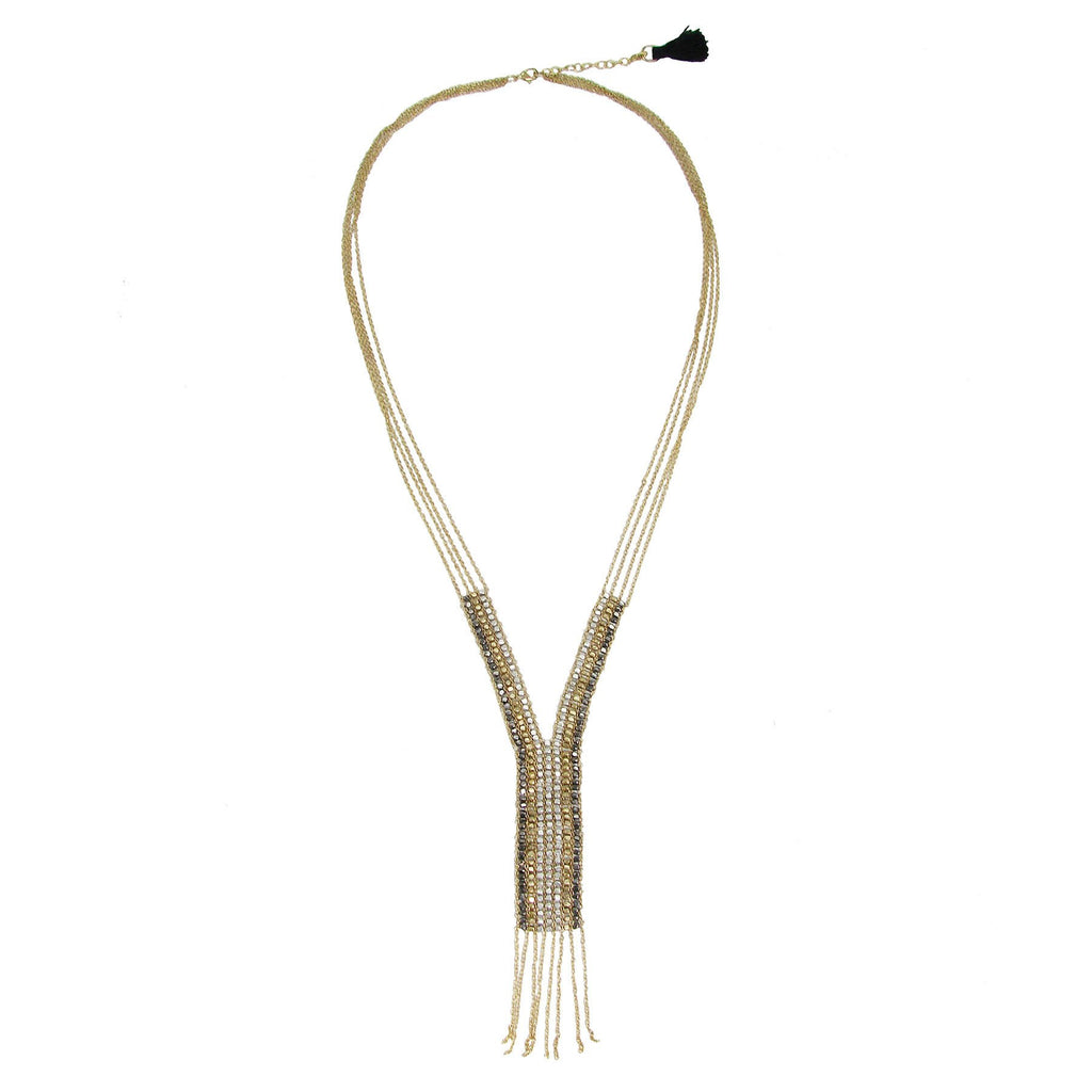 Fringed Y Necklace - WorldFinds - TheHomeToGo