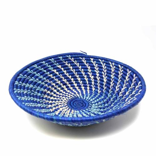 Woven Sisal Fruit Basket, Blues - TheHomeToGo