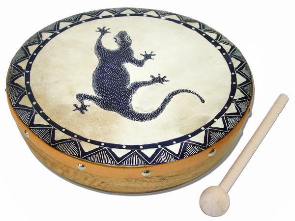 Frame Drum Gecko - Jamtown World Instruments - TheHomeToGo