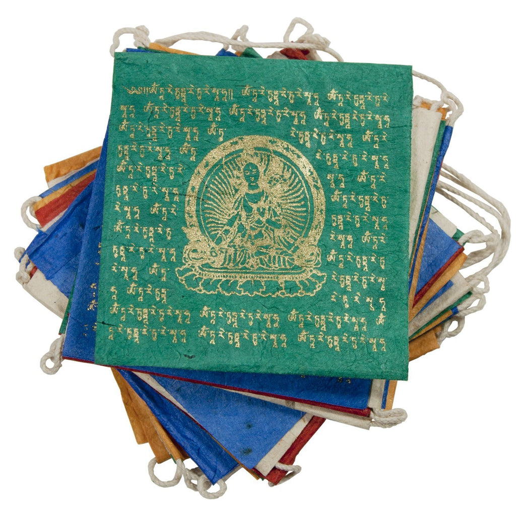 Paper Prayer Flag Tara - Tibet Collection - TheHomeToGo