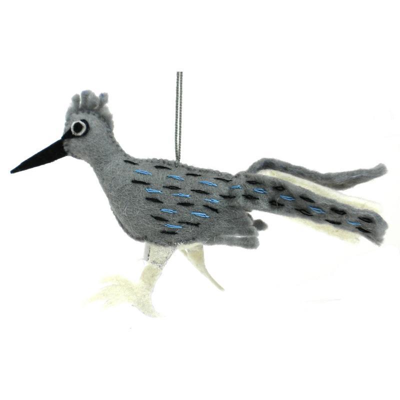 Felt Roadrunner Ornament - Silk Road Bazaar (O) - TheHomeToGo