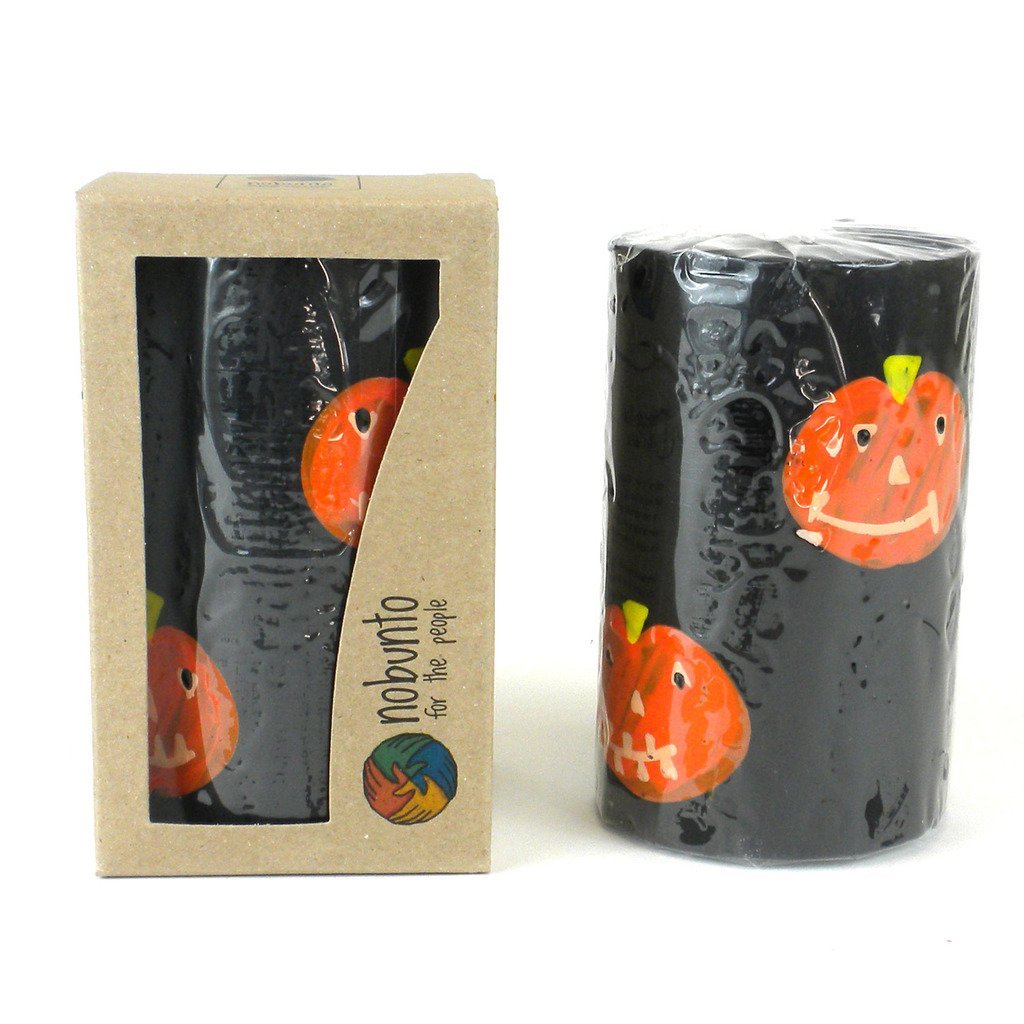 Hand Painted Candle - Single in Box - Halloween Design - Nobunto - TheHomeToGo