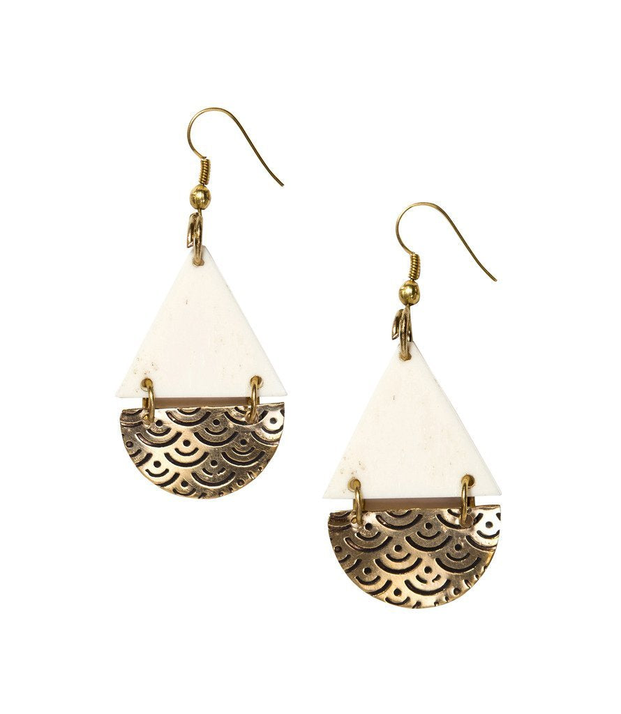 Anika Earrings Teardrop Design - Matr Boomie (Jewelry) - TheHomeToGo