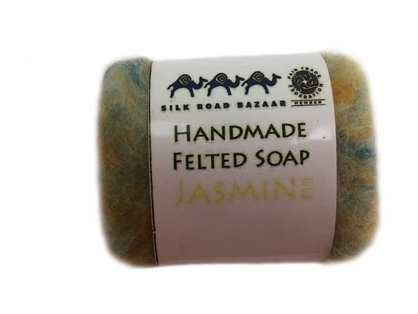 Handmade Felted Soap Jasmine - Silk Road Bazaar (S) - TheHomeToGo