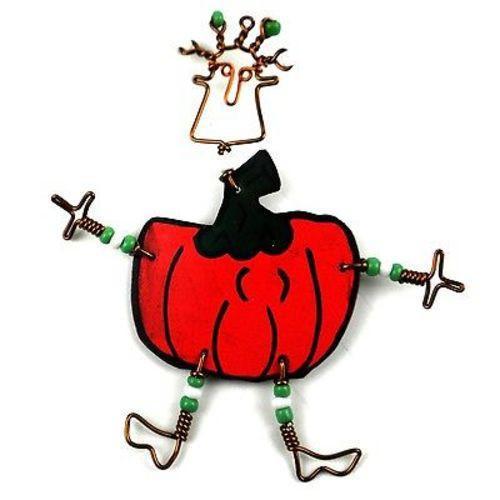 Dancing Girl Pumpkin Pin - Creative Alternatives - TheHomeToGo