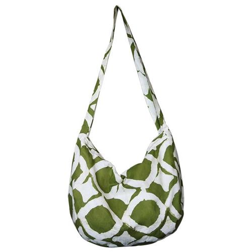 Globe Trotter Bag Fisheye Design Olive - Global Mamas (Bag) - TheHomeToGo