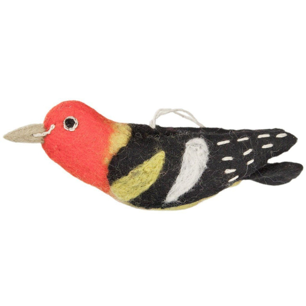 Wild Woolies Felt Bird Garden Ornament - Western Tanager - Wild Woolies (G) - TheHomeToGo