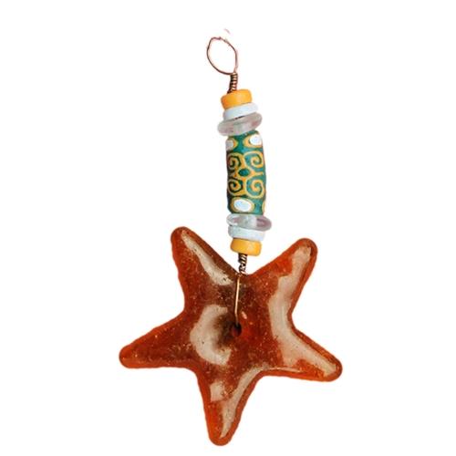 Strength Star Ornament Amber - Global Mamas (H) - TheHomeToGo