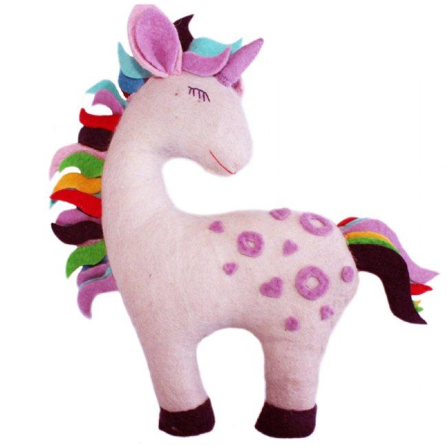 Felted Friend Unicorn Design - - TheHomeToGo