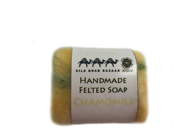 Handmade Felted Soap Chamomile - Silk Road Bazaar (S) - TheHomeToGo