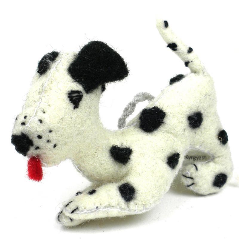 Dalmatian Felt Ornament - Silk Road Bazaar (O) - TheHomeToGo