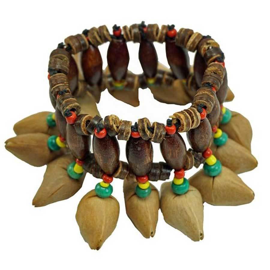 Kenari Nut Shaker Bracelet - Jamtown World Instruments - TheHomeToGo