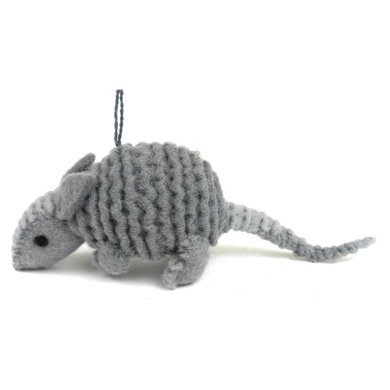 Armadillo Felt Ornament - Silk Road Bazaar (O) - TheHomeToGo