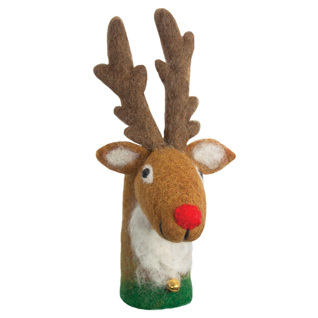 Reindeer Bottle Topper - Wild Woolies (H) - TheHomeToGo