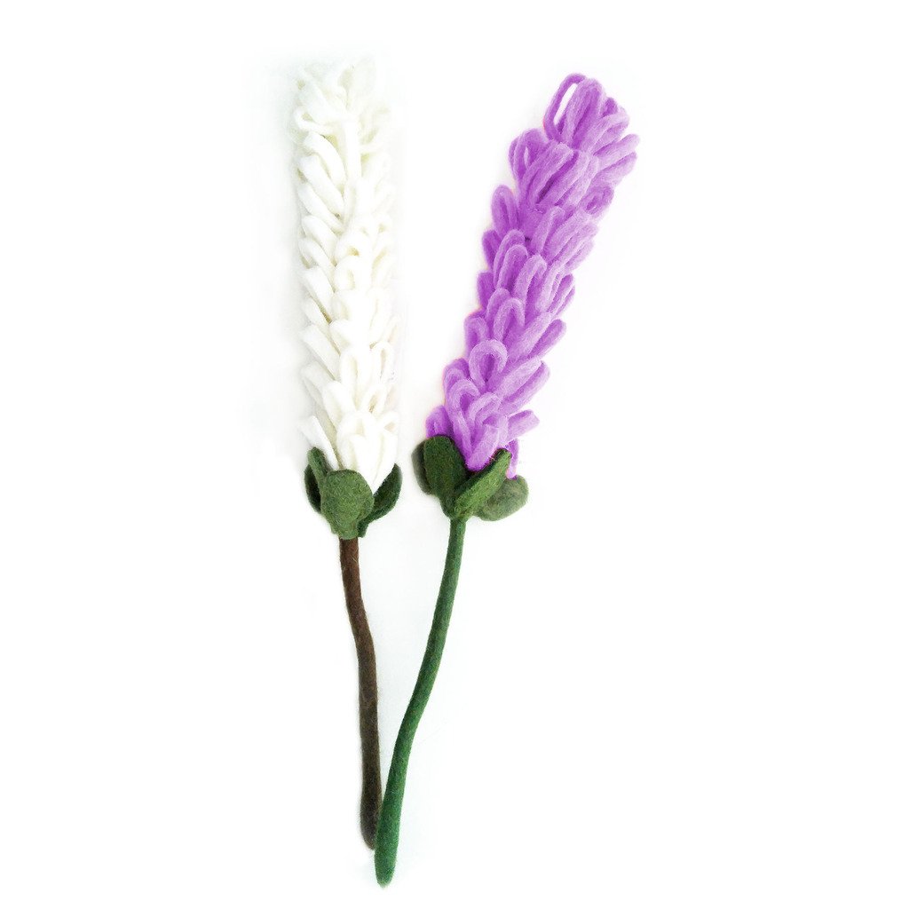 Felt Lavender Stem - Sold Individually - Hamro Village - TheHomeToGo