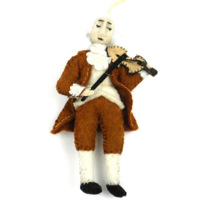 Mozart Felt Ornament - Silk Road Bazaar (O) - TheHomeToGo