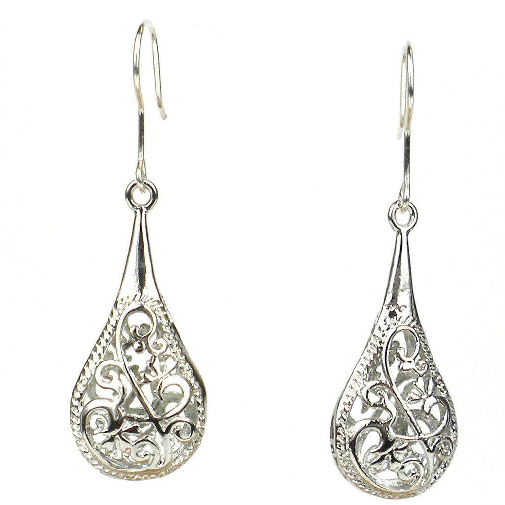 Filigree Teardrop Earrings - TheHomeToGo