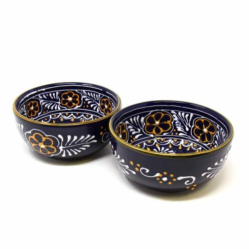 Half Moon Bowls - Blue, Set of Two - Encantada - TheHomeToGo