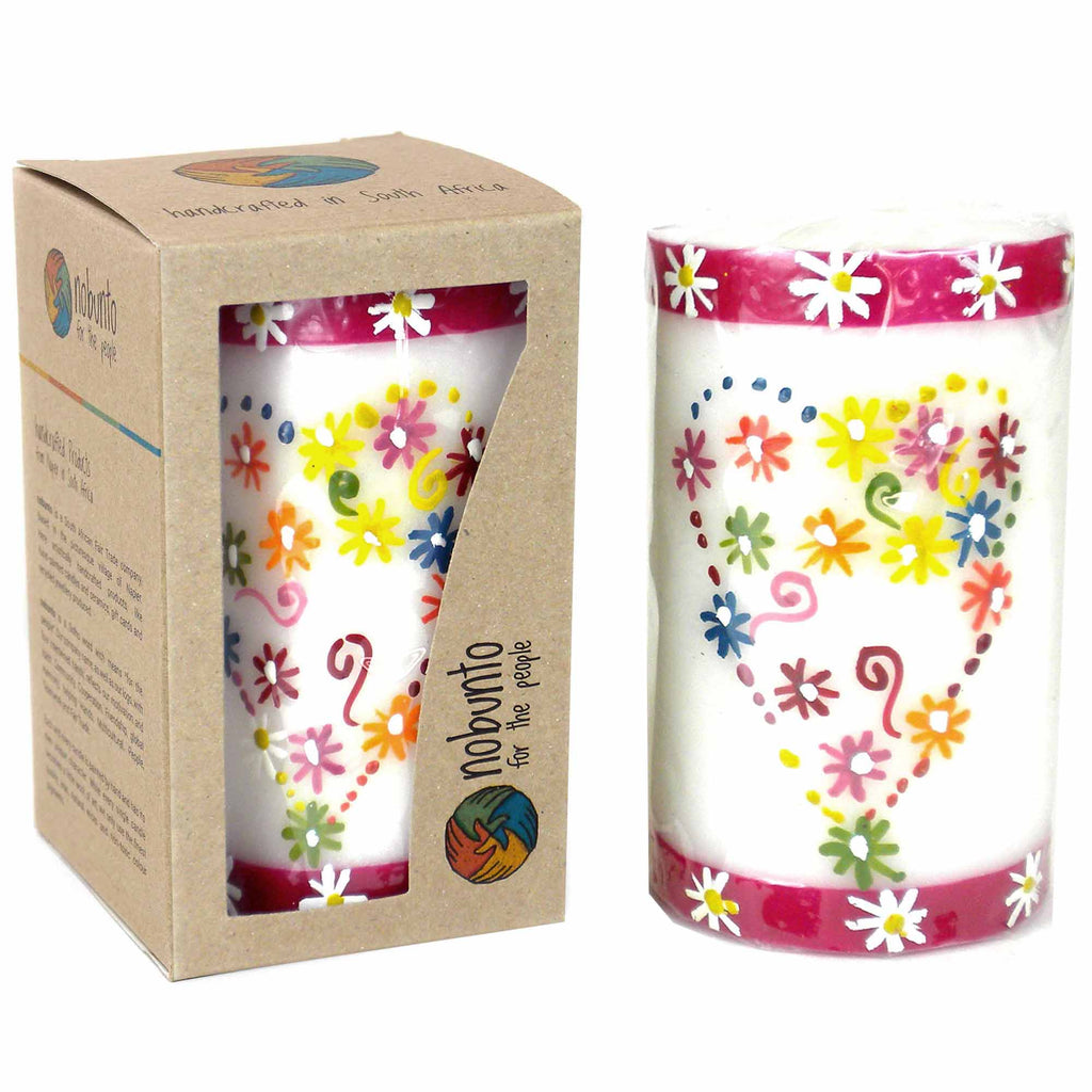 Hand Painted Candle - Single in Box - Mamako Design - Nobunto - TheHomeToGo