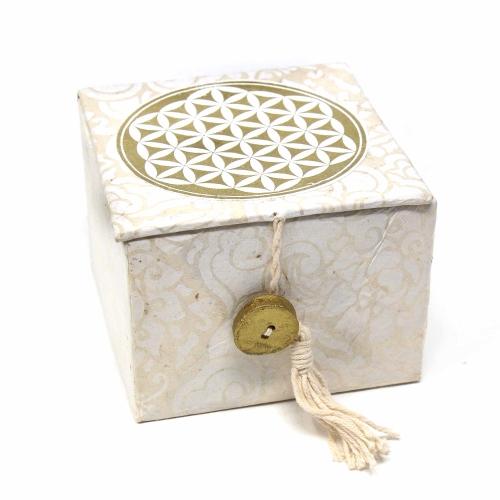 Meditation Bowl Box: 3'' Flower Of Life - DZI (Meditation) - TheHomeToGo