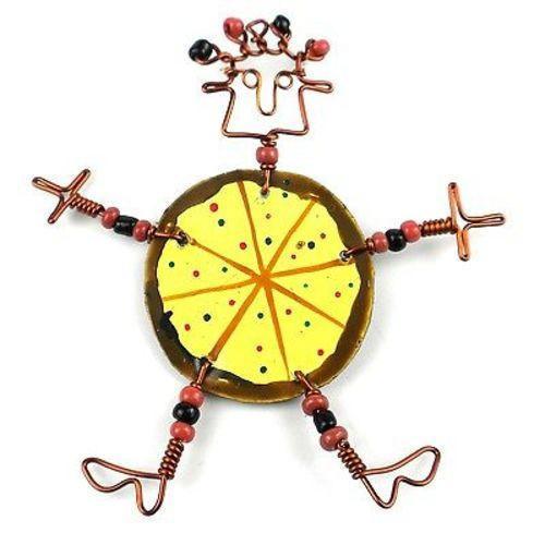 Dancing Girl Pizza Pin - Creative Alternatives - TheHomeToGo