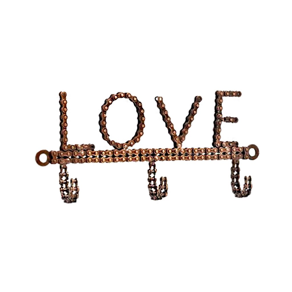 Bicycle Chain Love Hook - Mira (D) - TheHomeToGo