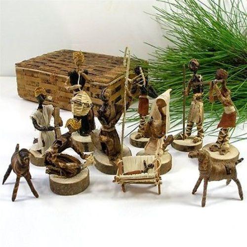 Banana Fiber Nativity Set - Esther Kariuki - TheHomeToGo