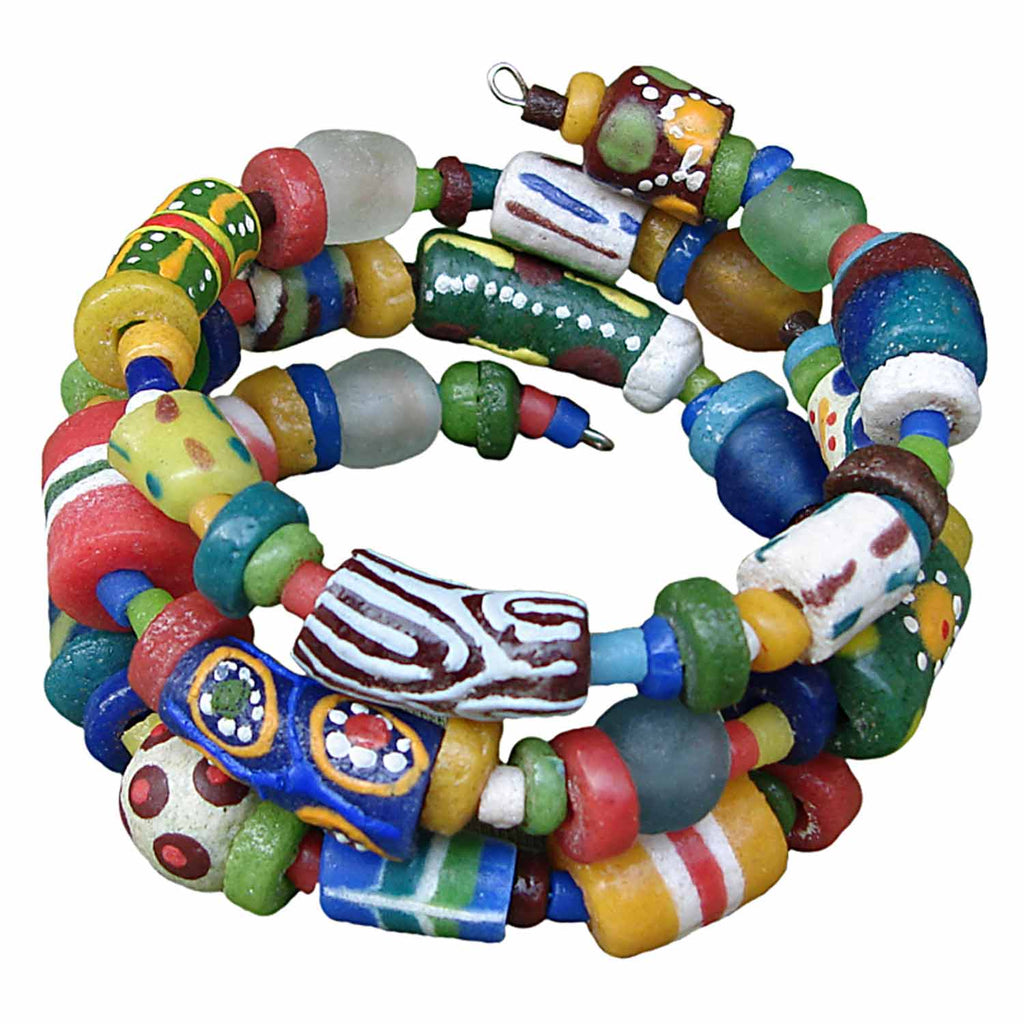 Hodge Podge Spiral Bracelet Rainbow - Global Mamas - TheHomeToGo