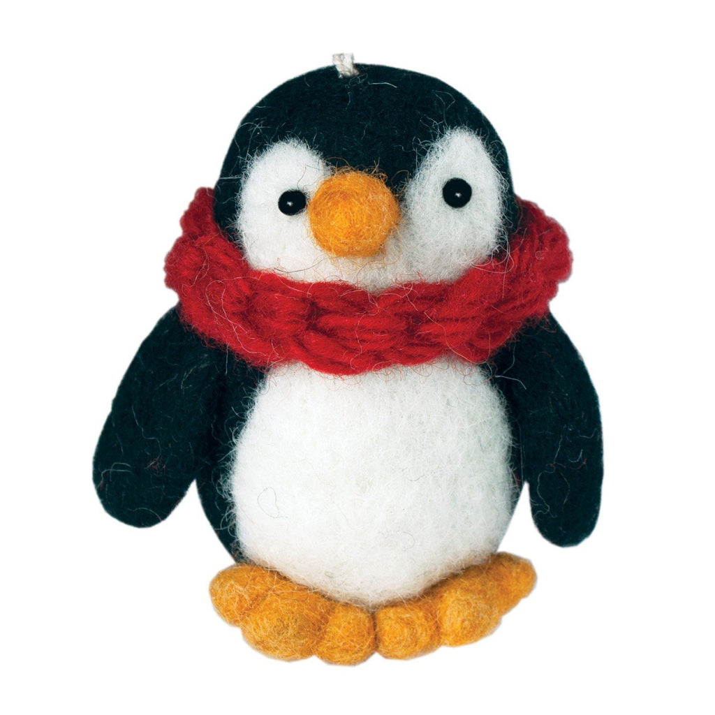 Felt Penguin Ornament - Wild Woolies (H) - TheHomeToGo