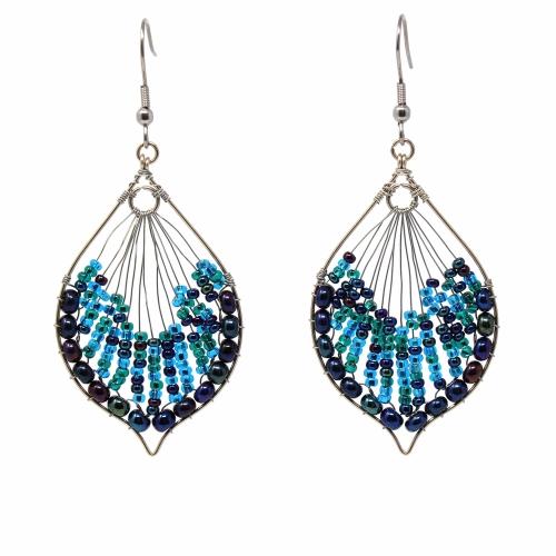 Cleo Earring - Blues - Lucias Imports (J) - TheHomeToGo