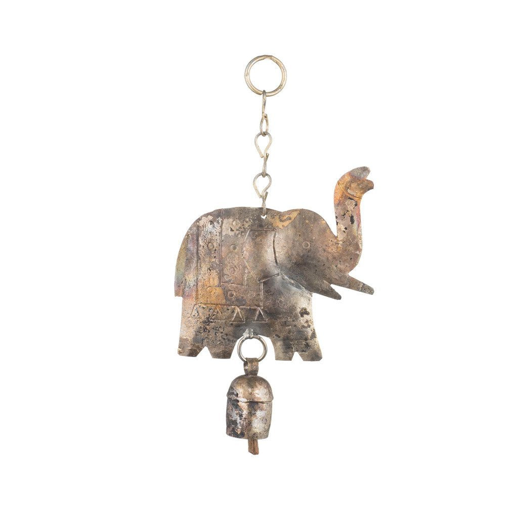 Hanging Elephant with Bell - Matr Boomie (Bell) - TheHomeToGo