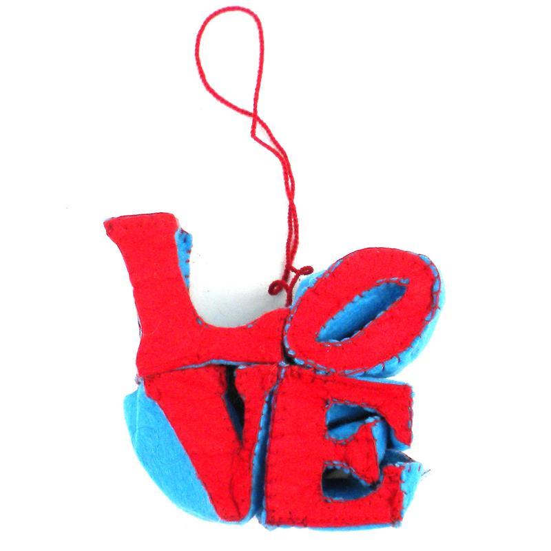 Love Felt Ornament - Silk Road Bazaar (O) - TheHomeToGo