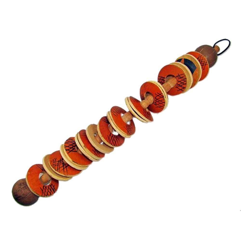 Duanswa Gourd Bits Shaker Stick - Jamtown World Instruments - TheHomeToGo