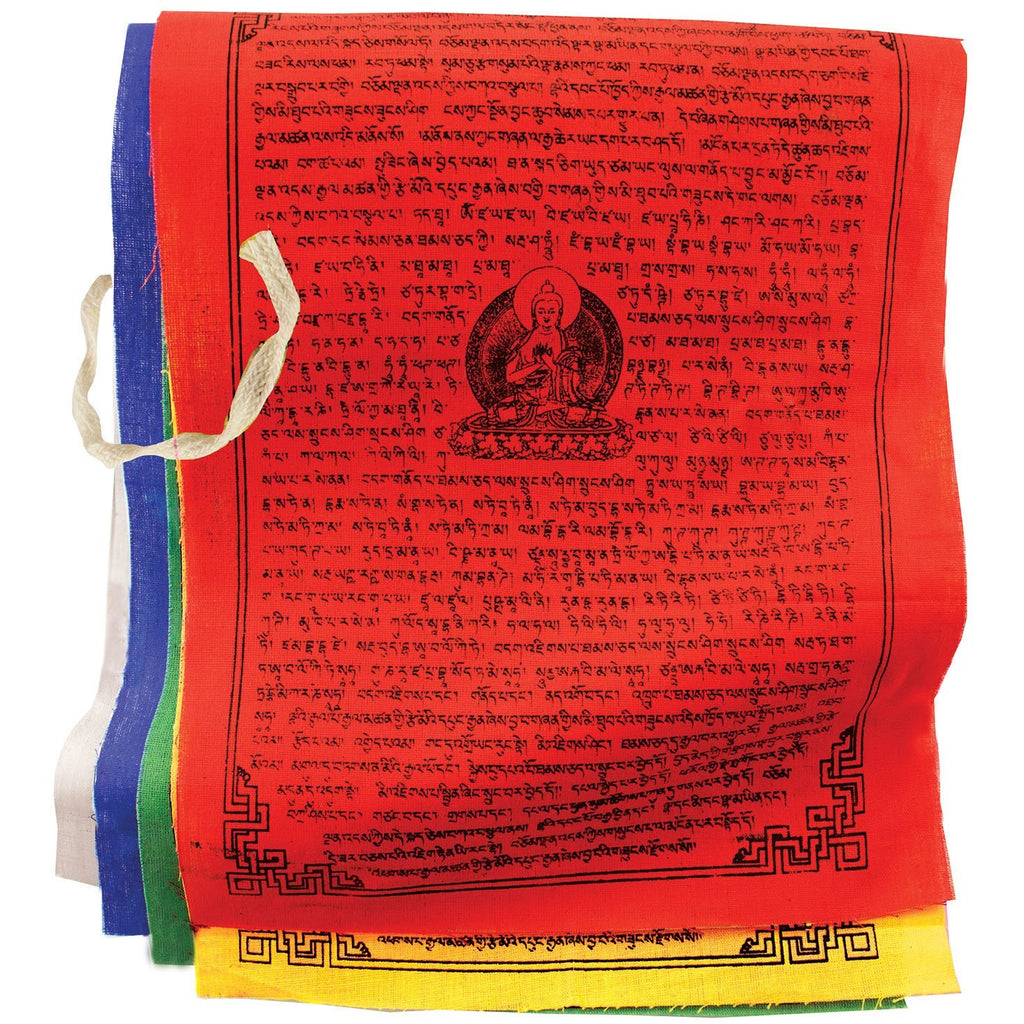 Prayer Flag TNP Buddha, Medium - Tibet Collection - TheHomeToGo