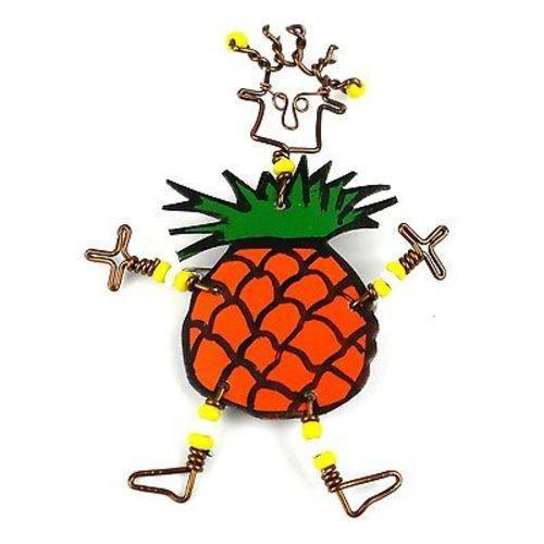 Dancing Girl Pineapple Pin - Creative Alternatives - TheHomeToGo