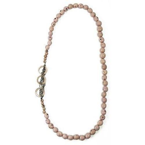 Circle Chain Necklace in Sugar Pink - Faire Collection - TheHomeToGo