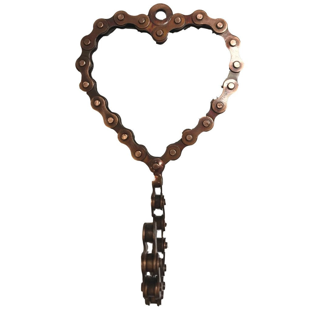 Bicycle Chain Heart Hook - Mira (D) - TheHomeToGo