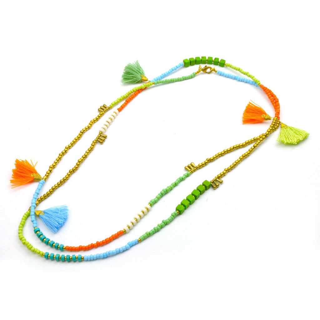 Kerala 3-in-1 Necklace Island - Global Groove (J) - TheHomeToGo